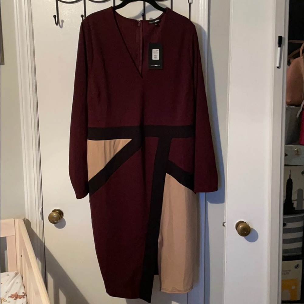 Asymmetrical hem dress